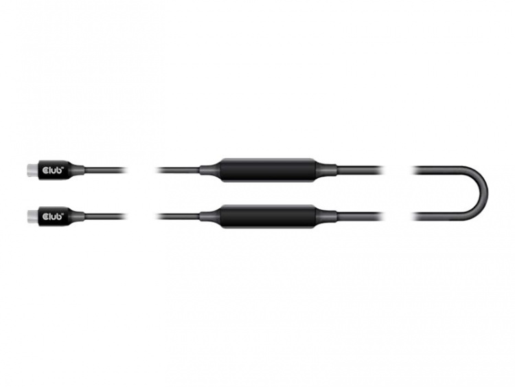 CLUB3D CAC-1535 USB-kabler 5 m USB 3.2 Gen 2 (3.1 Gen 2) USB C Svart