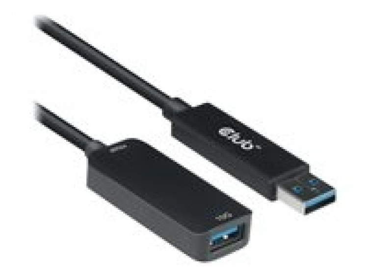CLUB3D CAC-1411 USB-kabler 5 m USB 3.2 Gen 2 (3.1 Gen 2) USB A Svart
