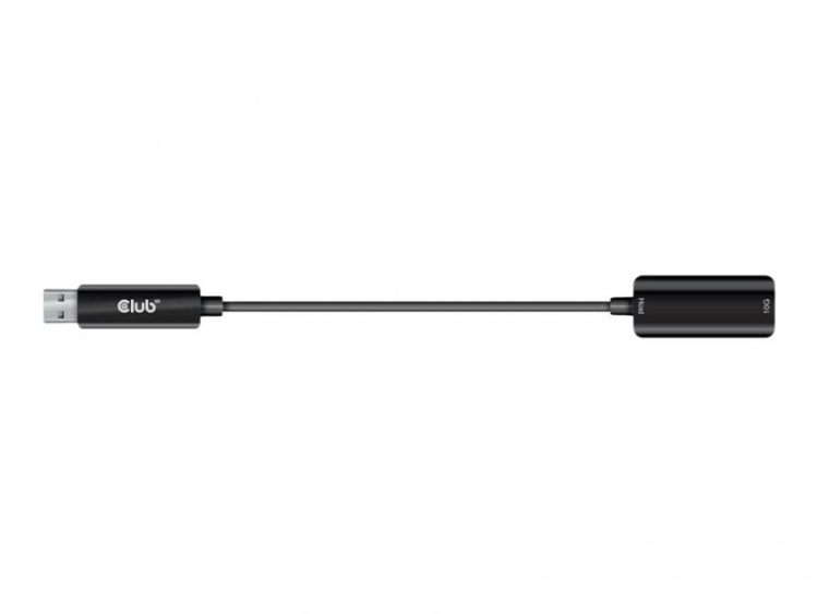 CLUB3D CAC-1411 USB-kabler 5 m USB 3.2 Gen 2 (3.1 Gen 2) USB A Svart