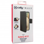 Celly Lommebokveske Galaxy A12 Svart