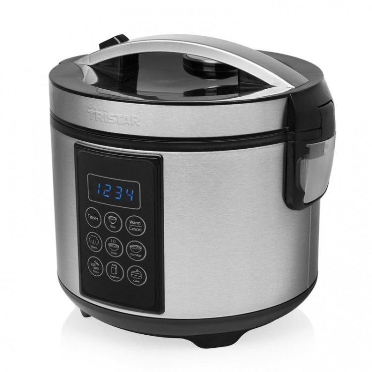 Tristar Digital ris- og dampkoker 2,2 liter 900 watt