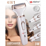 Alpina Ladyshaver 4In1 Hvit