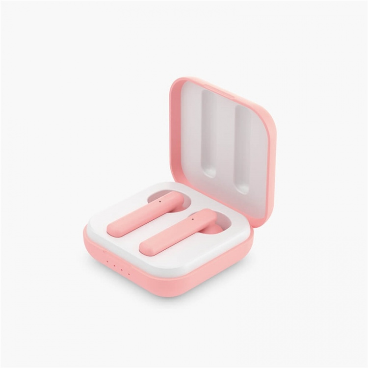 LEDWOOD Hodetelefon Hubble TWS True Wireless In-Ear Rosa Mic