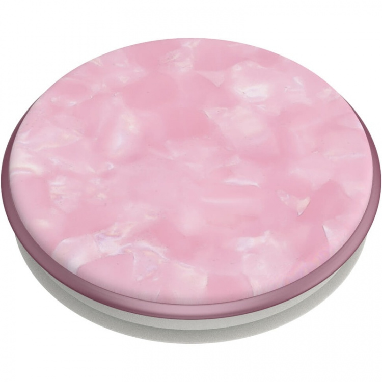 POPSOCKETS Acetate Pink Rose Avtagbart Grip med Stativfunksjon LUXE