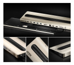 ATEN USB-C-dokk med flere porter og strømgjennomgang (13 enheter)