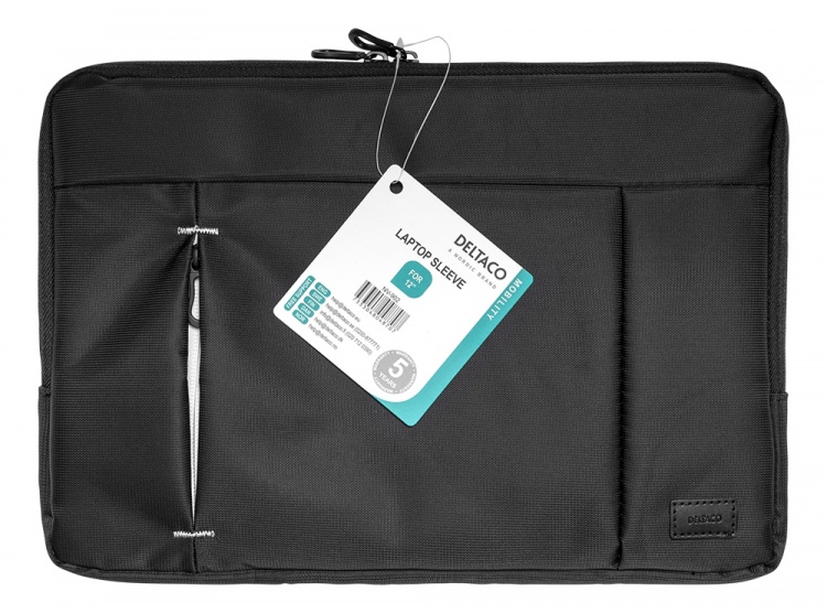 DELTACO Laptop-cover for bærbare datamaskiner opp til 12 DELTACO Laptop-cover for bærbare datamaskiner opp til 12
