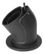 DELTACO e-Charge, vinklet feste for ladekontakt type 2, svart DELTACO e-Charge, vinklet feste for ladekontakt type 2, svart