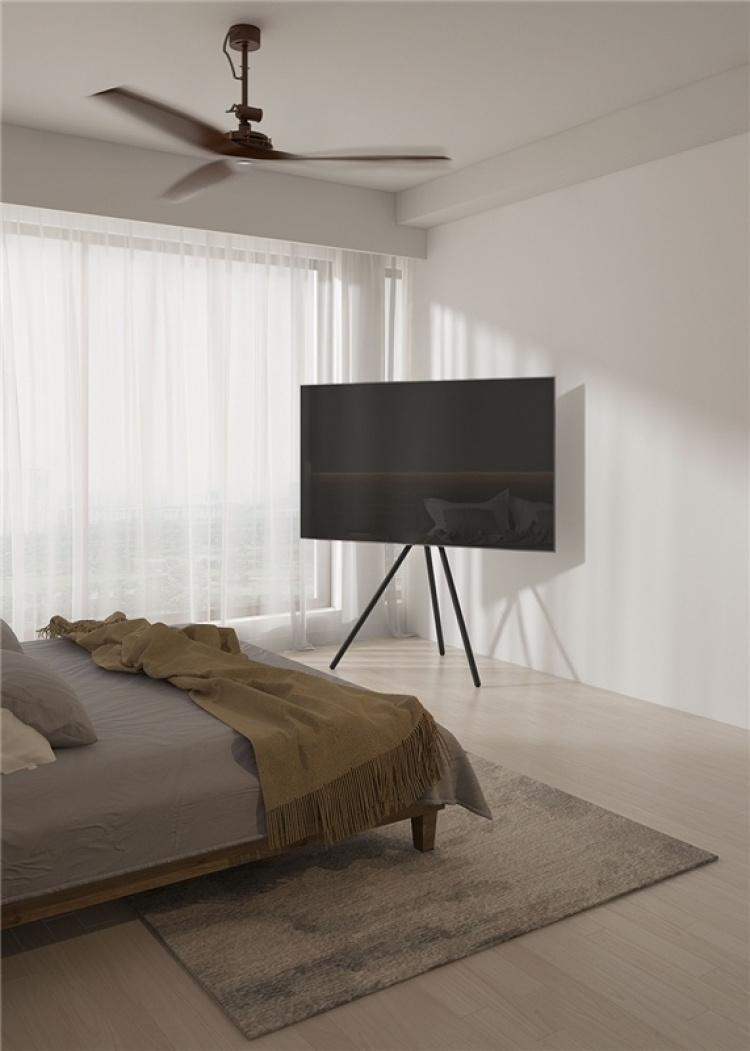 DELTACO gulvstativ for TV, 49-70