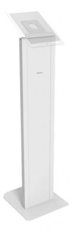DELTACO OFFICE Gulvstativ for nettbrett, tyverisikret, hvit DELTACO OFFICE Gulvstativ for nettbrett, tyverisikret, hvit