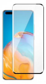 DELTACO skjermbeskytter til Huawei P40 Pro, 2,5D glass, fullskjerm