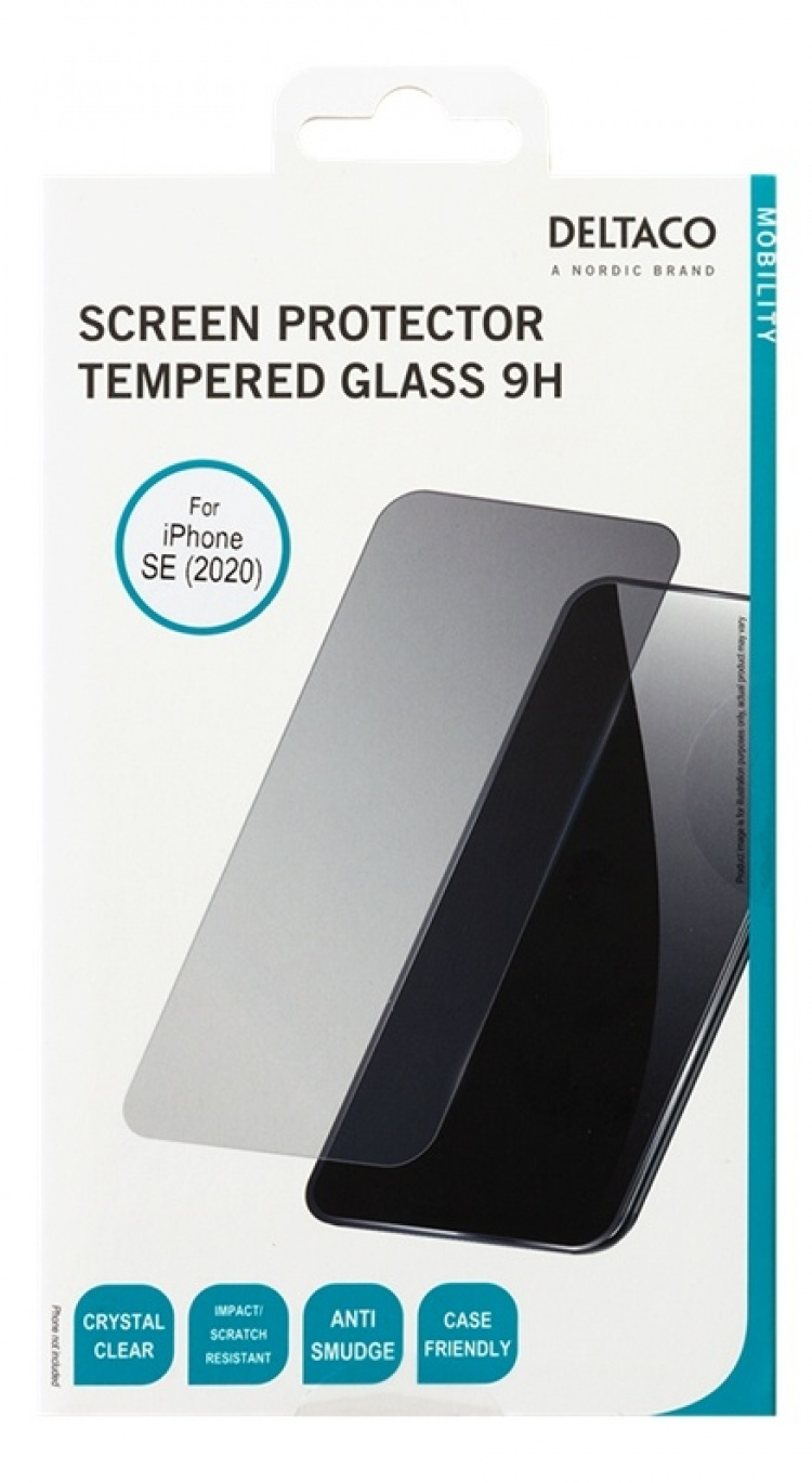 DELTACO skjermbeskytter for iPhone 6/7/8/SE (2020)