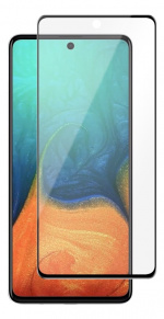 DELTACO skjermbeskytter, Samsung A71/Note10 Lite, 2,5D heldekkende glass DELTACO skjermbeskytter, Samsung A71/Note10 Lite, 2,5D heldekkende glass