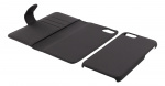 DELTACO lommebokveske 2-i-1, iPhone 6/6s/7/8/SE (2020), magnetisk bakside