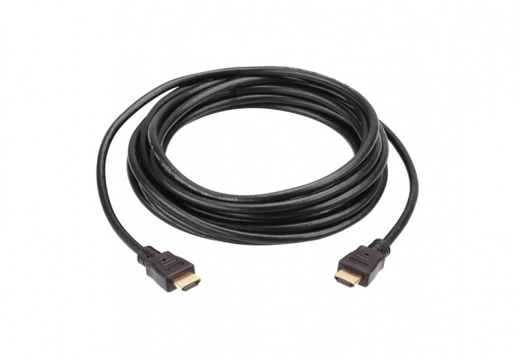 ATEN 1M HDMI 2.0-kabel M/M 30AWG gull, svart ATEN 1M HDMI 2.0-kabel M/M 30AWG gull, svart