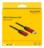 DeLOCK Forlengelseskabel USB 3.0 Type-A hann > USB 3.0 Type-A hunn, 2 m