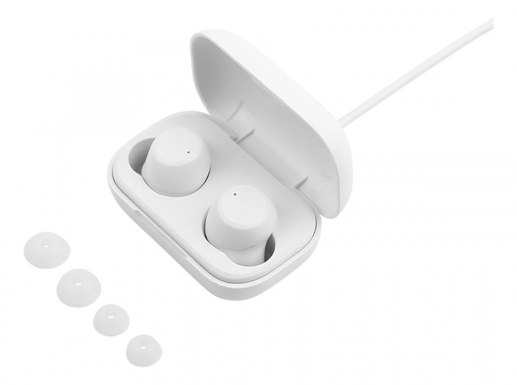 Streetz Trådløse in-ear-hodetelefoner med ladeetui, BT 5, TWS, hvit Streetz Trådløse in-ear-hodetelefoner med ladeetui, BT 5, TWS, hvit