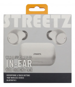 Streetz Trådløse in-ear-hodetelefoner med ladeetui, BT 5, TWS, hvit Streetz Trådløse in-ear-hodetelefoner med ladeetui, BT 5, TWS, hvit