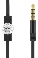 Streetz Vanntette in-ear-hodetelefoner med mikrofon, media/svar-knapp, 3,5 mm, IP-67