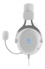 WHITE LINE WH85 Stereo gaming-hodesett, 57 mm drivere, hvit WHITE LINE WH85 Stereo gaming-hodesett, 57 mm drivere, hvit