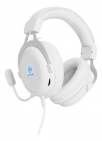 WHITE LINE WH85 Stereo gaming-hodesett, 57 mm drivere, hvit WHITE LINE WH85 Stereo gaming-hodesett, 57 mm drivere, hvit