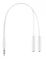 WHITE LINE WH85 Stereo gaming-hodesett, 57 mm drivere, hvit WHITE LINE WH85 Stereo gaming-hodesett, 57 mm drivere, hvit