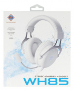 WHITE LINE WH85 Stereo gaming-hodesett, 57 mm drivere, hvit WHITE LINE WH85 Stereo gaming-hodesett, 57 mm drivere, hvit