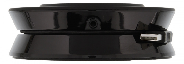 DELTACO OFFICE Konferanse-høyttaler/telefon, USB og 3,5 mm, sort