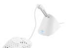 WHITE LINE WA85 Mouse Bungee, hvit/sølv WHITE LINE WA85 Mouse Bungee, hvit/sølv