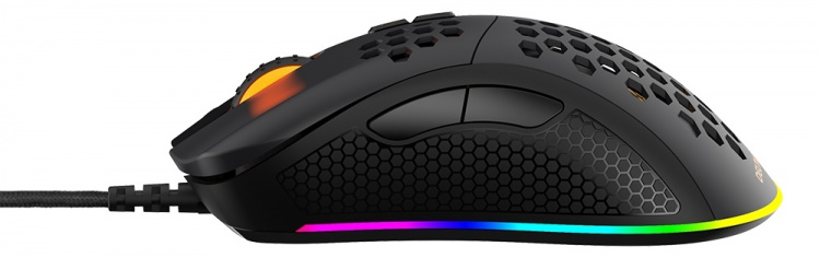 DELTACO GAMING DM210 lett gamingmus, RGB, svart DELTACO GAMING DM210 lett gamingmus, RGB, svart