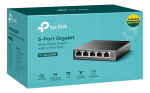TP-LINK 5-port Gigabit Easy Smart-svitsj med 4-porters PoE+ TP-LINK 5-port Gigabit Easy Smart-svitsj med 4-porters PoE+