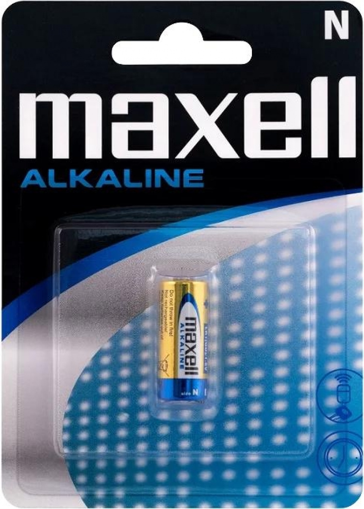 Maxell batterier, SN (LR1), Alkalisk, 1,5V, 1-pk