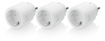 DELTACO SMART HOME-bryter, WiFi, 1xCEE 7/3, 10A, timer, 3-pk