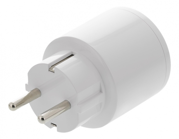 DELTACO SMART HOME-bryter, WiFi, 1xCEE 7/3, 10A, timer, 3-pk