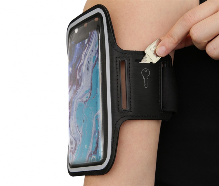 Streetz Sportsarmbånd, reflekterende, passer opp til de fleste 6,5 Streetz Sportsarmbånd, reflekterende, passer opp til de fleste 6,5