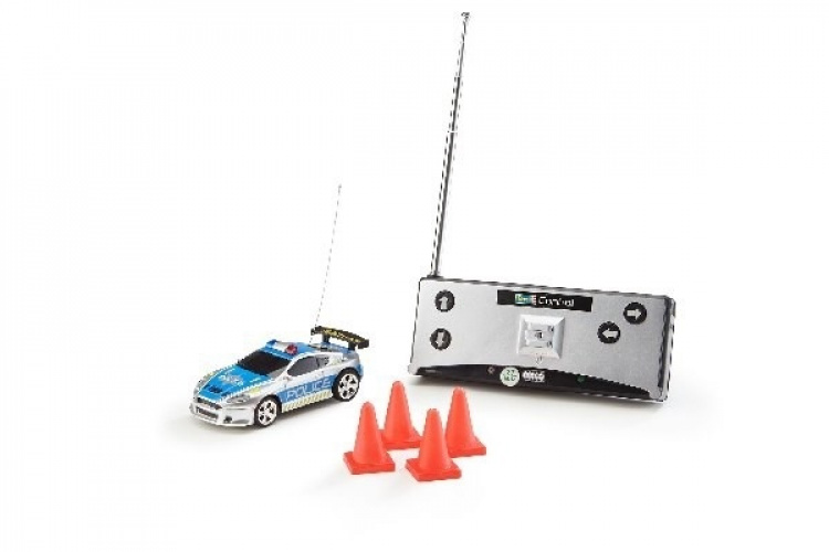 Revell Mini RC-bil politi elektrisk Revell Mini RC-bil politi elektrisk