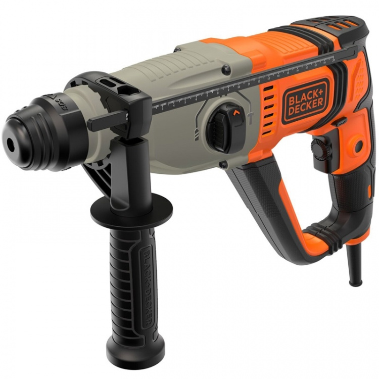 Black+Decker Borhammer i settboks 800W SDS-Plus Black+Decker Borhammer i settboks 800W SDS-Plus