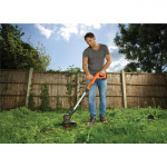 Black+Decker Gresstrimmer 18V 25cm 2AH Batteri inkludert