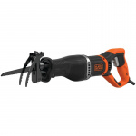 Black+Decker 750W Tiger/Sword Saw med greinholder og to sagblader