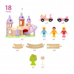 Brio 33312 Disney Princess Slottsett