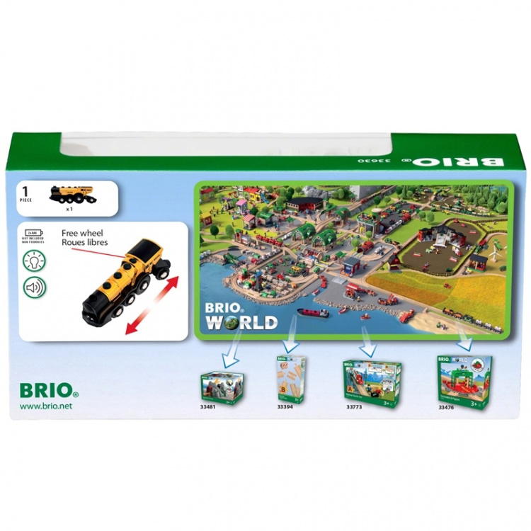 Brio 33630 Mighty Gold Action-lokomotiv Brio 33630 Mighty Gold Action-lokomotiv
