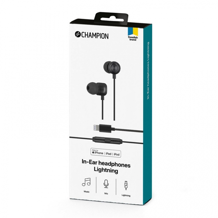 Champion In-Ear-hodetelefoner Lightning Champion In-Ear-hodetelefoner Lightning