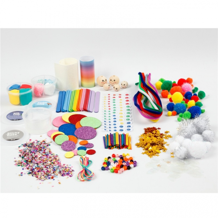 Colortime Kreativ eske, Regnbue, 1 sett Colortime Kreativ eske, Regnbue, 1 sett