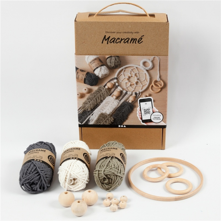 Colortime Lær makramé Colortime Lær makramé