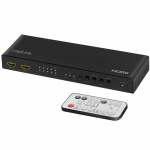 LogiLink HDMI-matrisebryter 4K/60 Hz ARC HDCP HDR CEC
