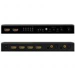 LogiLink HDMI-matrisebryter 4K/60 Hz ARC HDCP HDR CEC