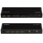 LogiLink HDMI-matrisebryter 4K/60 Hz ARC HDCP HDR CEC