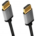 LogiLink HDMI-kabel Premium høyhastighets HDMI 4K/60Hz 1m