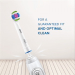 Oral B Børstehode 3D Hvit 4 stk Oral B Børstehode 3D Hvit 4 stk