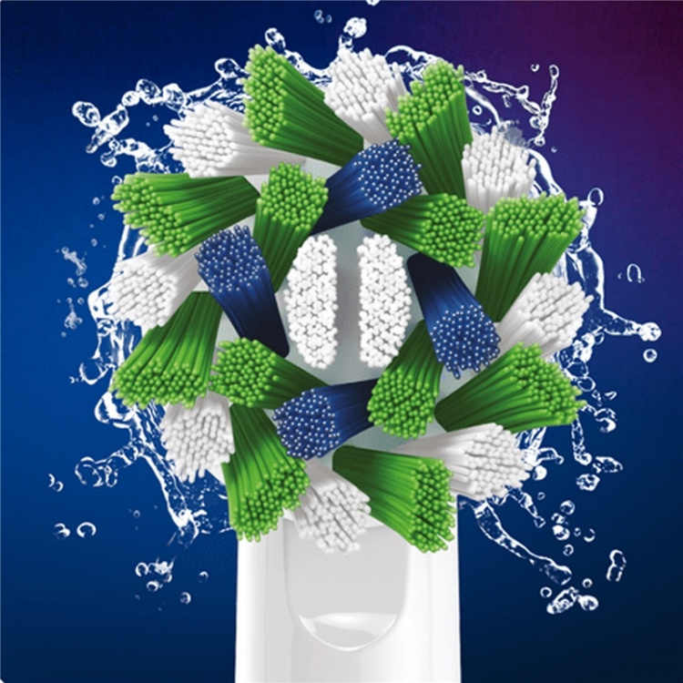 Oral B Cross Action 3+3+3+3s børstehode