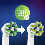 Oral B Cross Action 3+3+3+3s børstehode